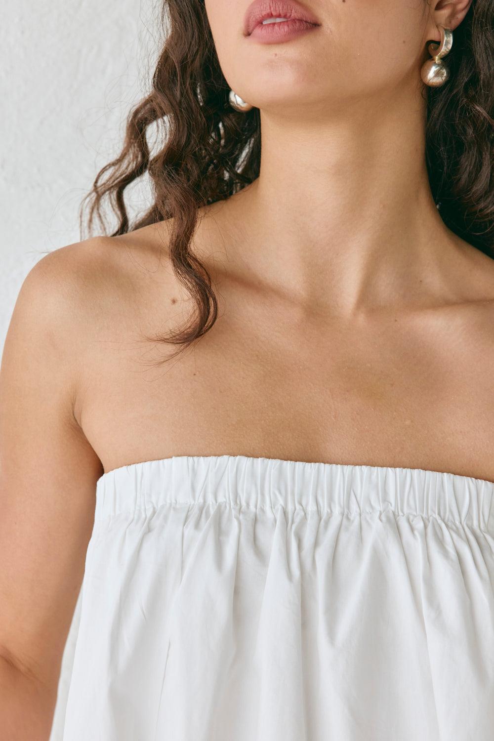 Hali Maxi Dress White Product Image