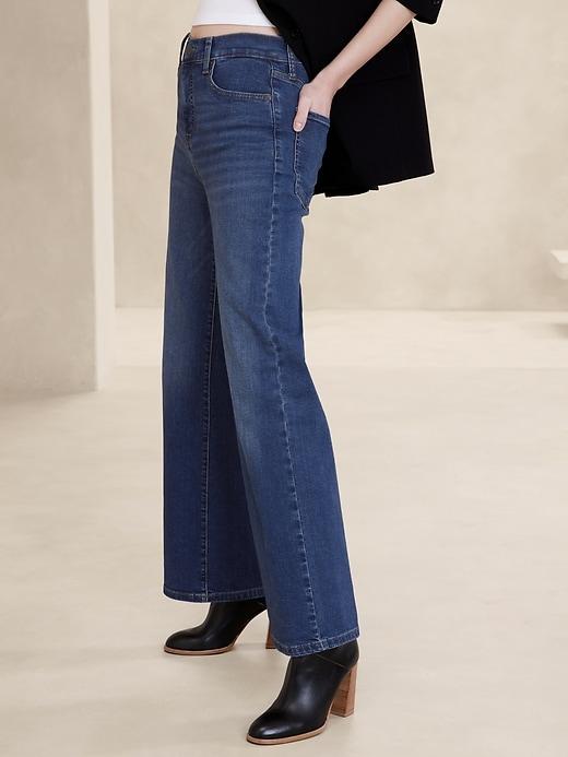 Wide-Leg High-Rise Jean Product Image