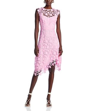 Eliza J Asymmetric Lace Dress Product Image