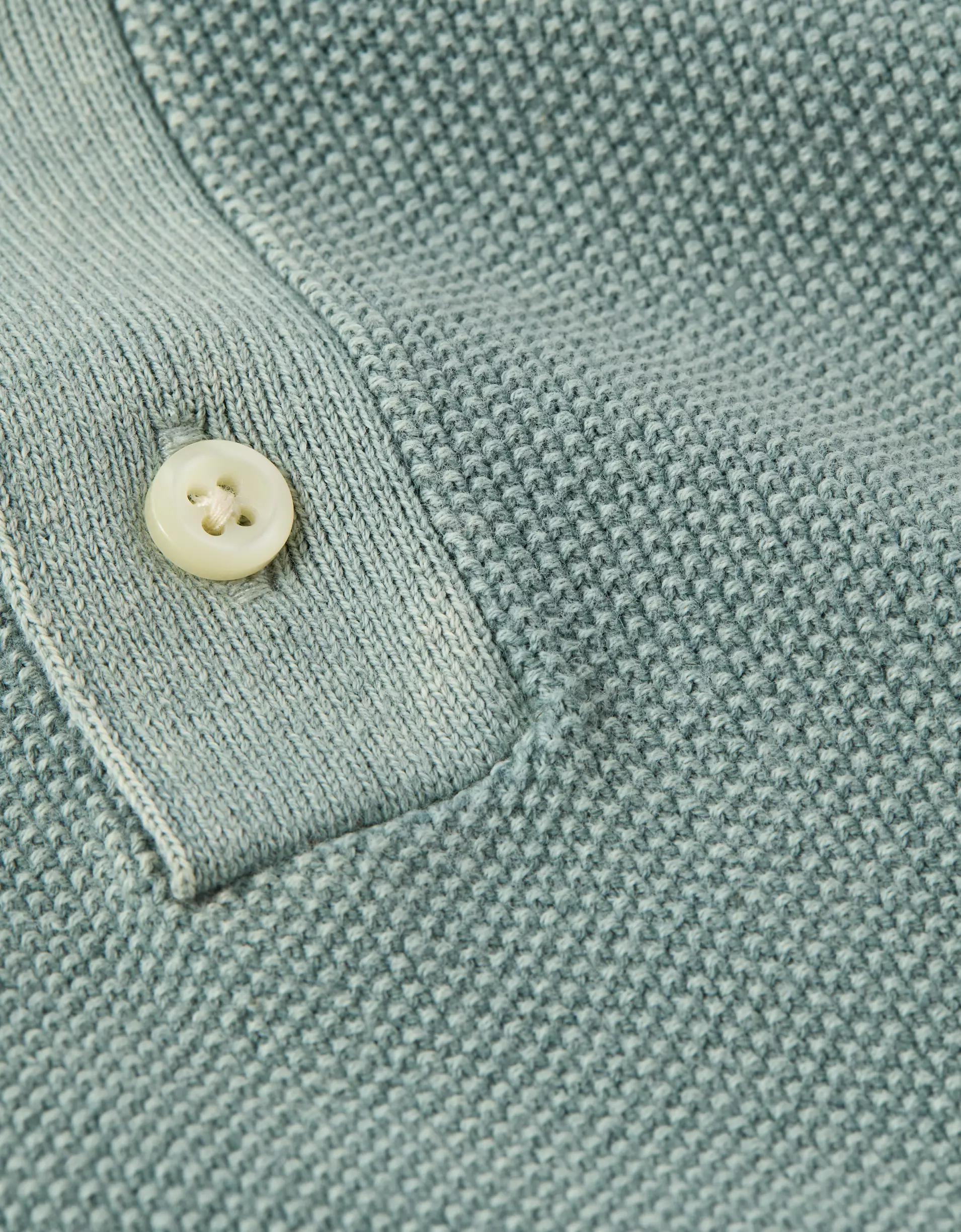 AE Weekend Washed Sweater Polo Shirt Product Image