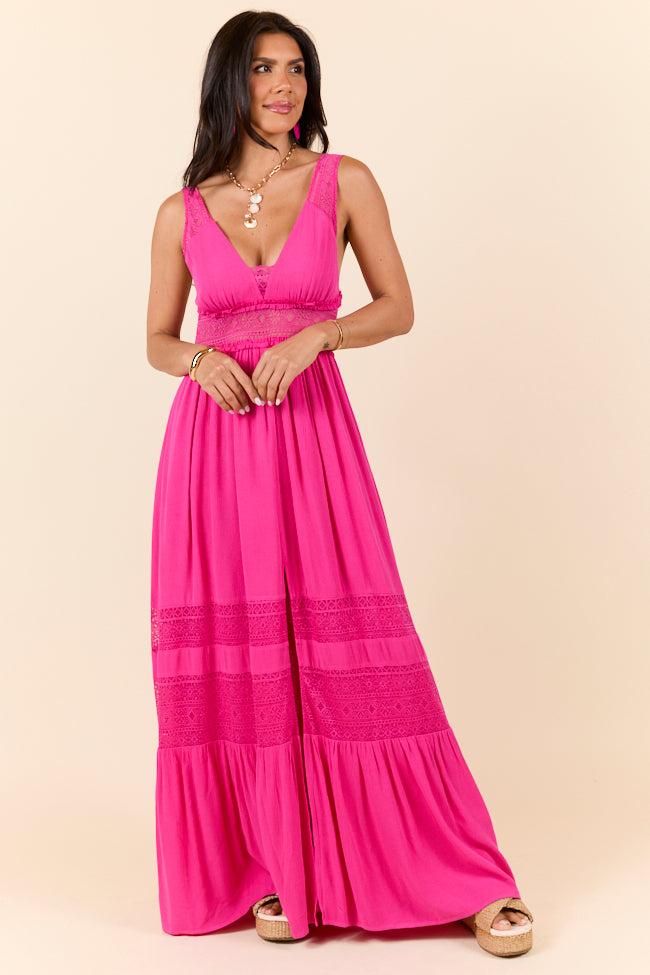 Summer Crush Fuchsia Maxi Dress FINAL SALE Product Image