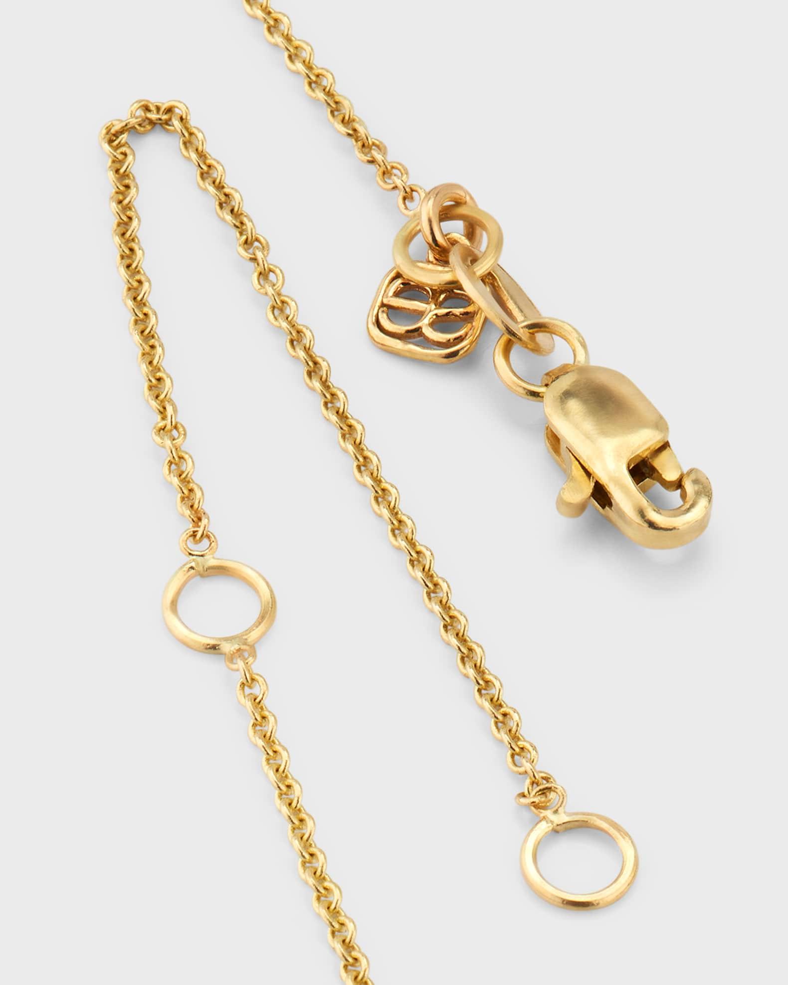 14k Diamond Pave Initial Necklace Product Image