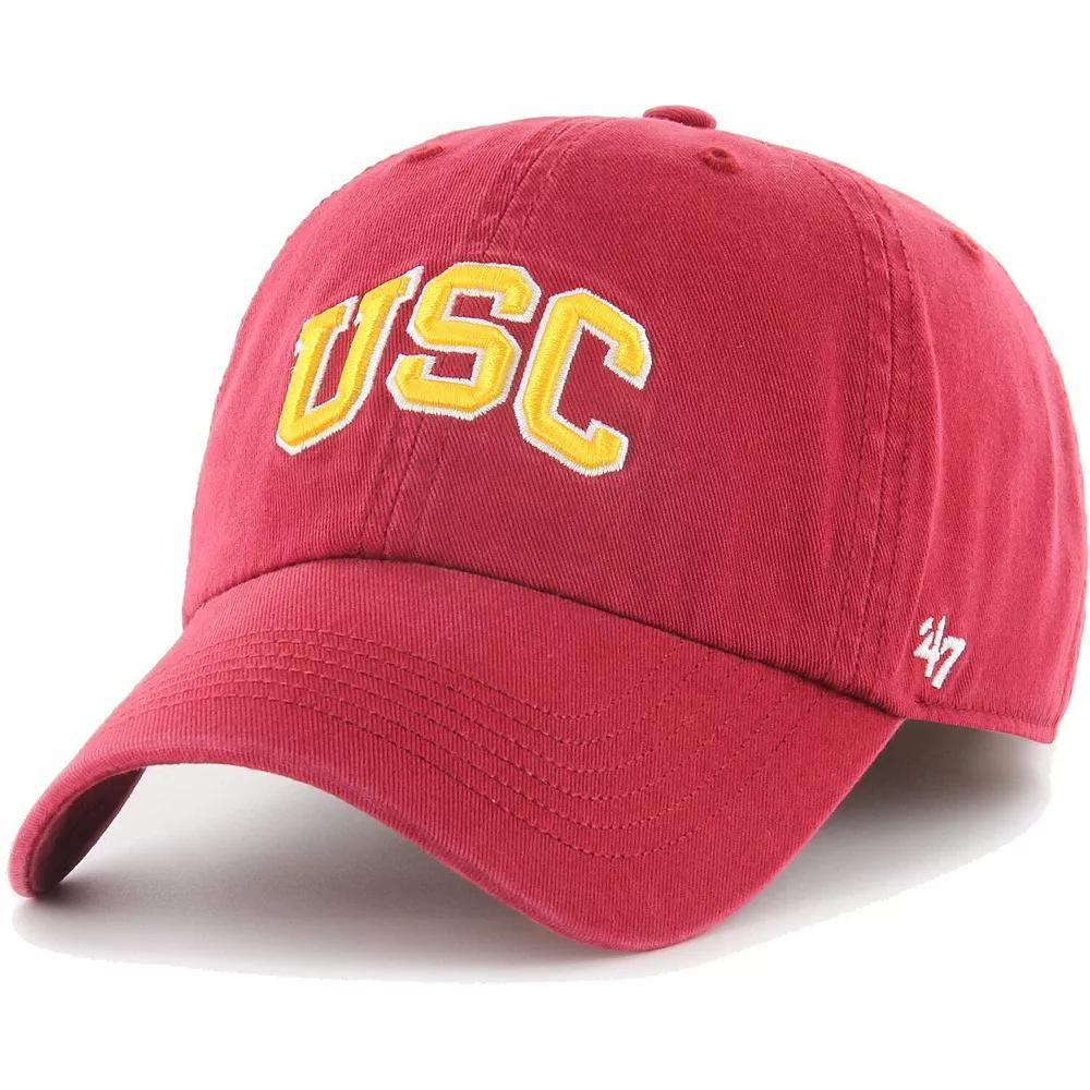 Men's '47 Cardinal USC Trojans Franchise Fitted Hat, Size: Medium, Red Product Image