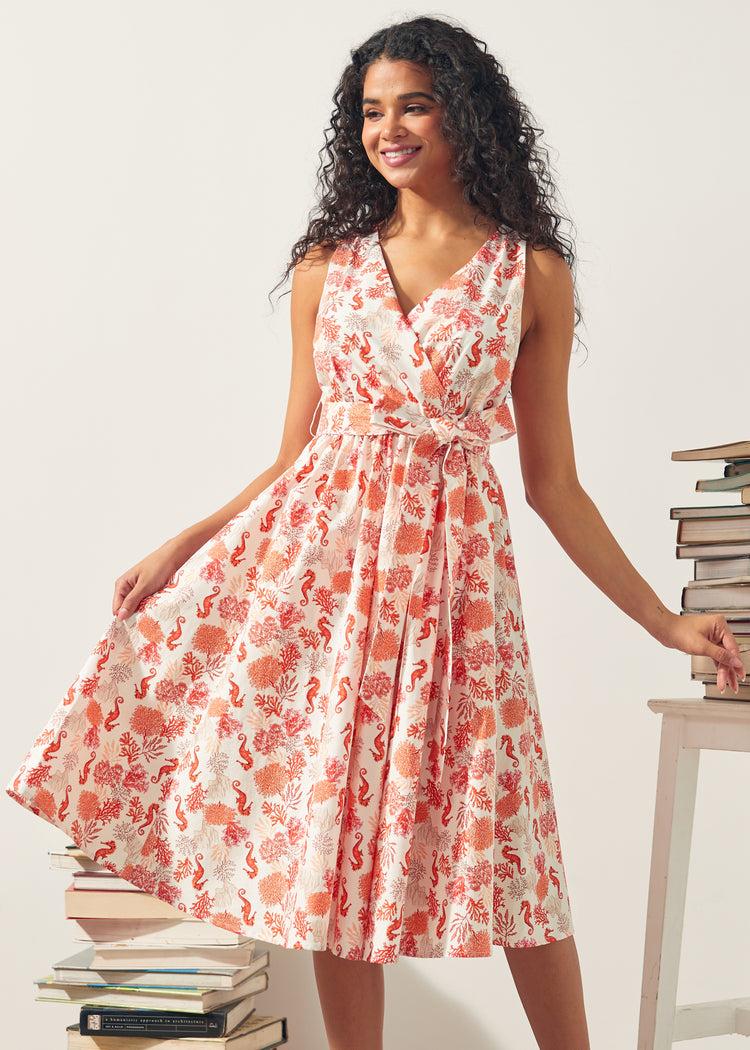 Instant Energy Faux-Wrap Dress Product Image