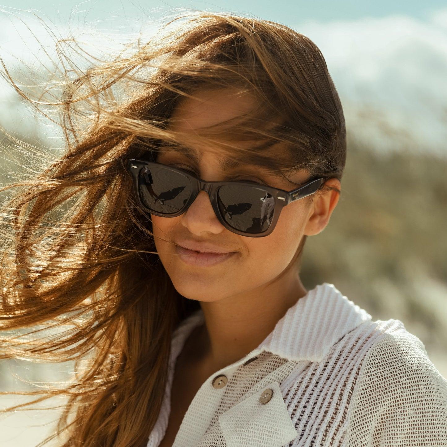 Biscayners Heather Grey Sunglasses Product Image