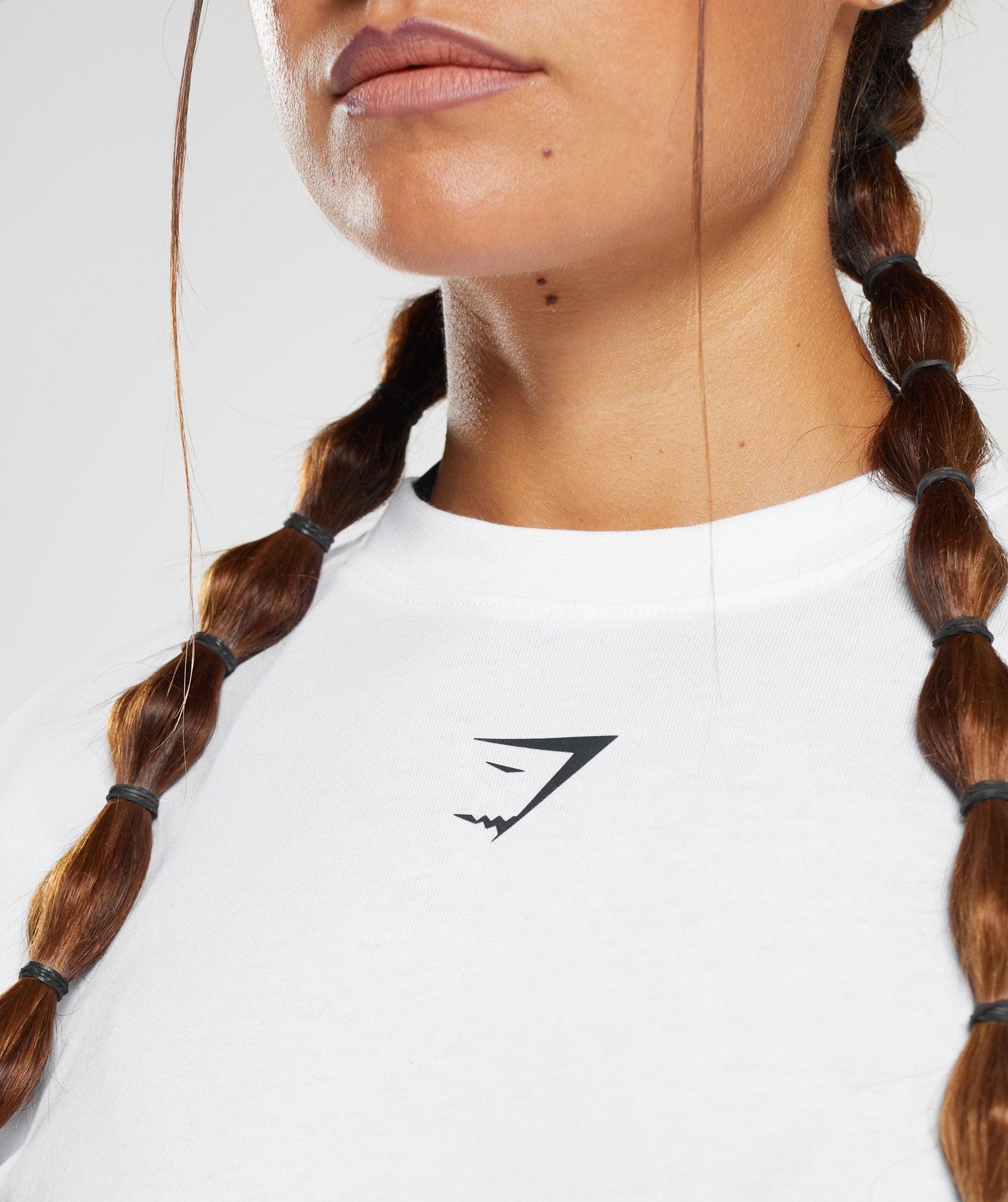 Power Oversized T-Shirt - White Female Product Image