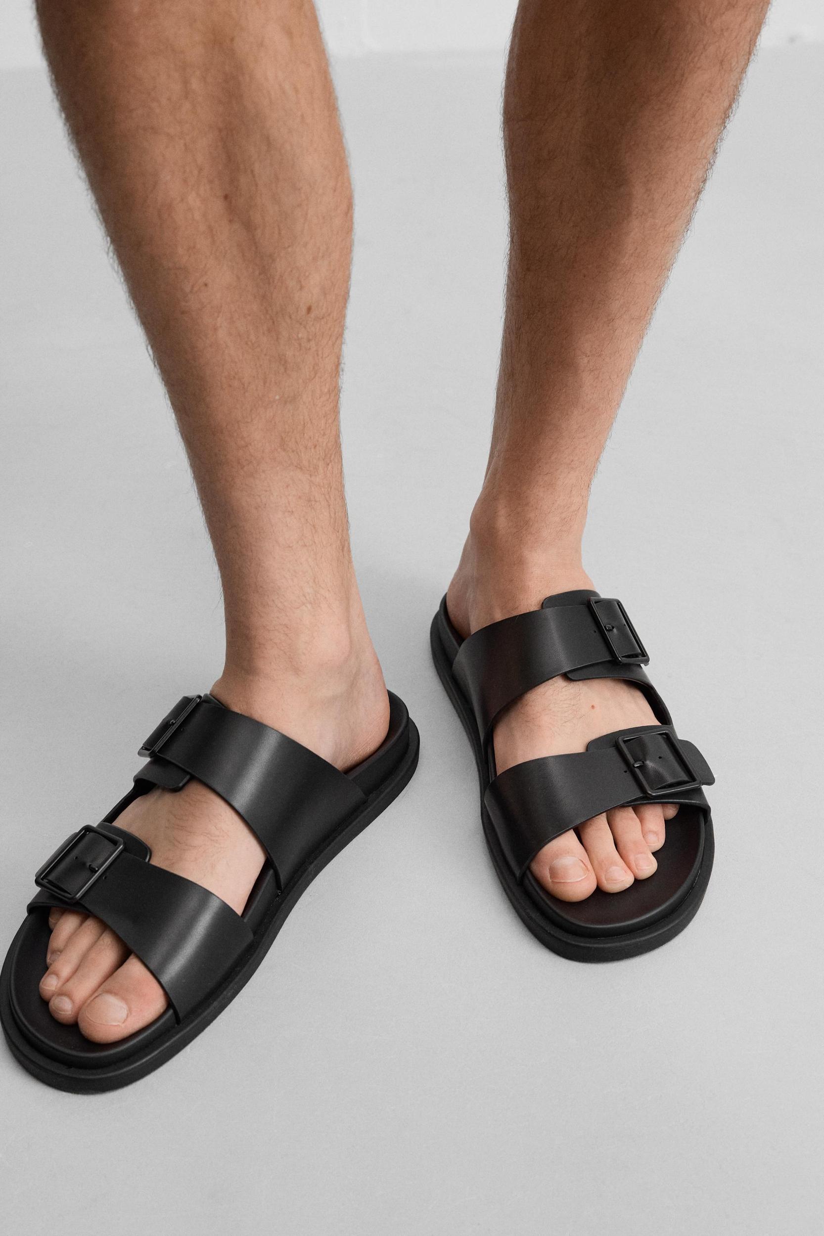 DOUBLE STRAP SANDALS Product Image
