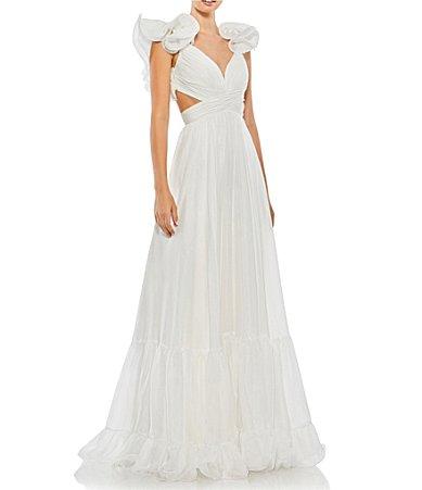 Womens Ieena Cutout Chiffon Gown Product Image