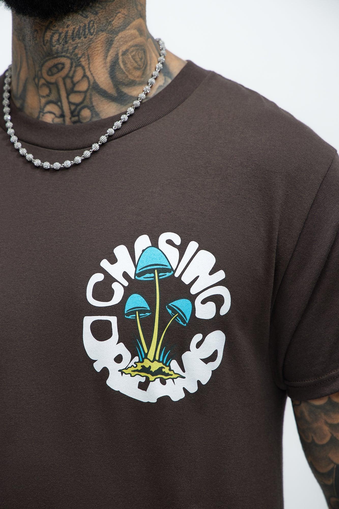 Making Dreams Come True Short Sleeve Tee - Brown Product Image