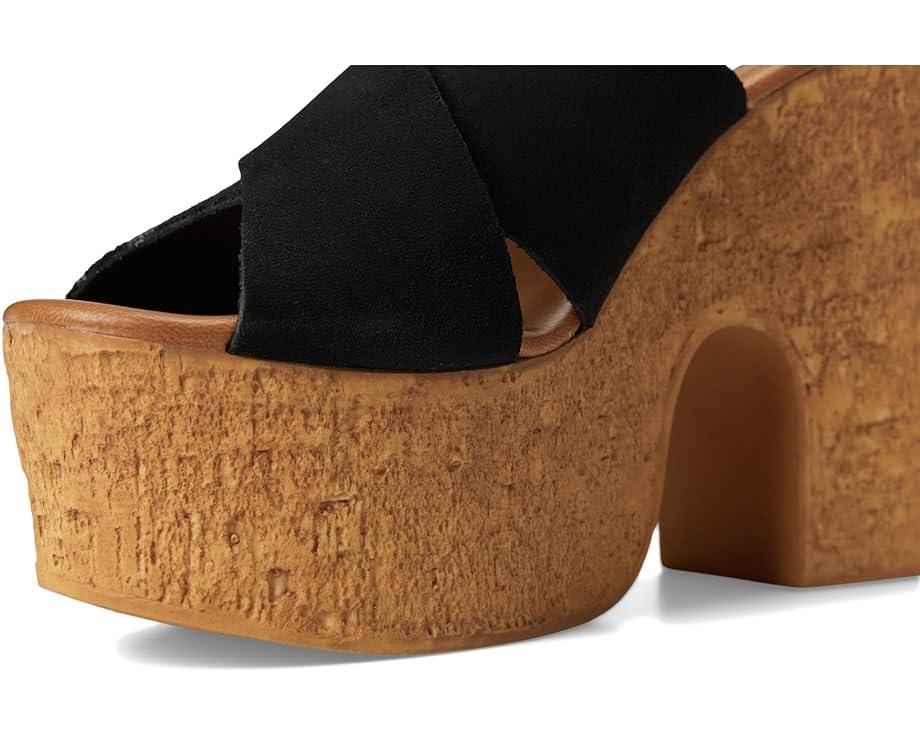 Vickta Woven Band Cork Wedge Sandals Product Image
