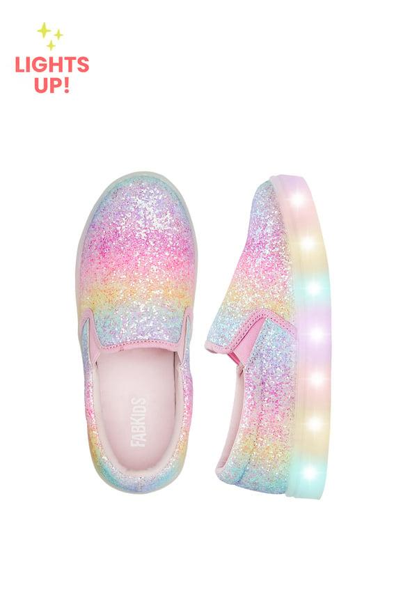 JustFab Margaux Platform Loafer Pump Womens Black/ White Size 8.5 Product Image