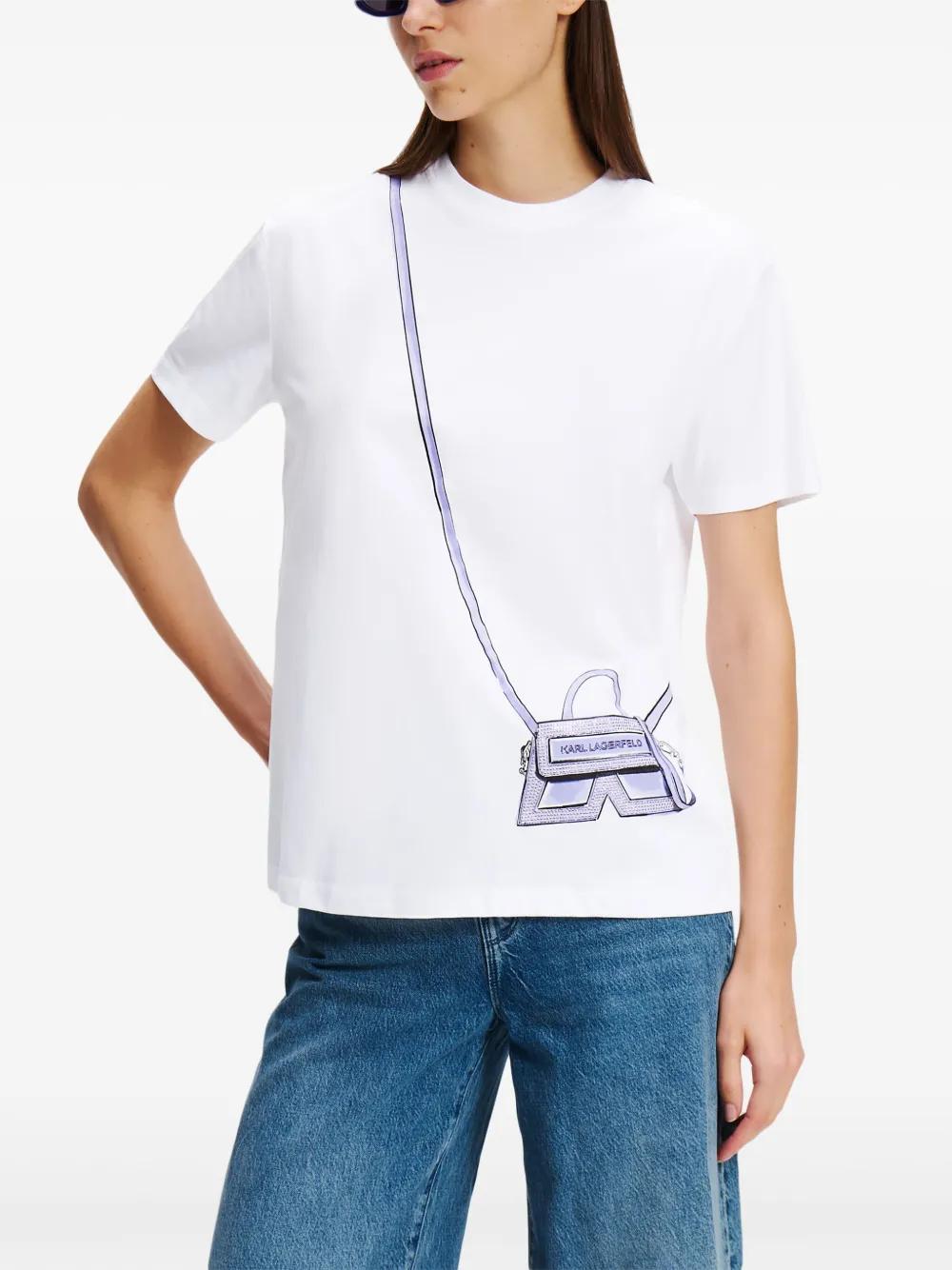 Ikon K organic-cotton T-shirt Product Image