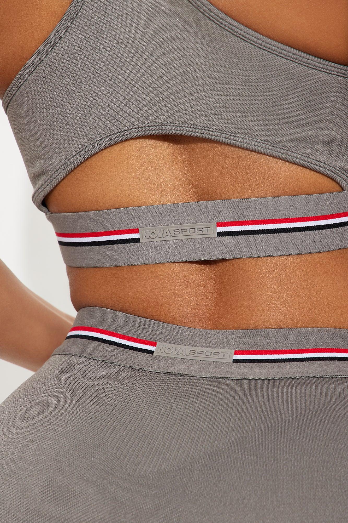 Power Up Flex Seamless Active Legging - Charcoal Product Image