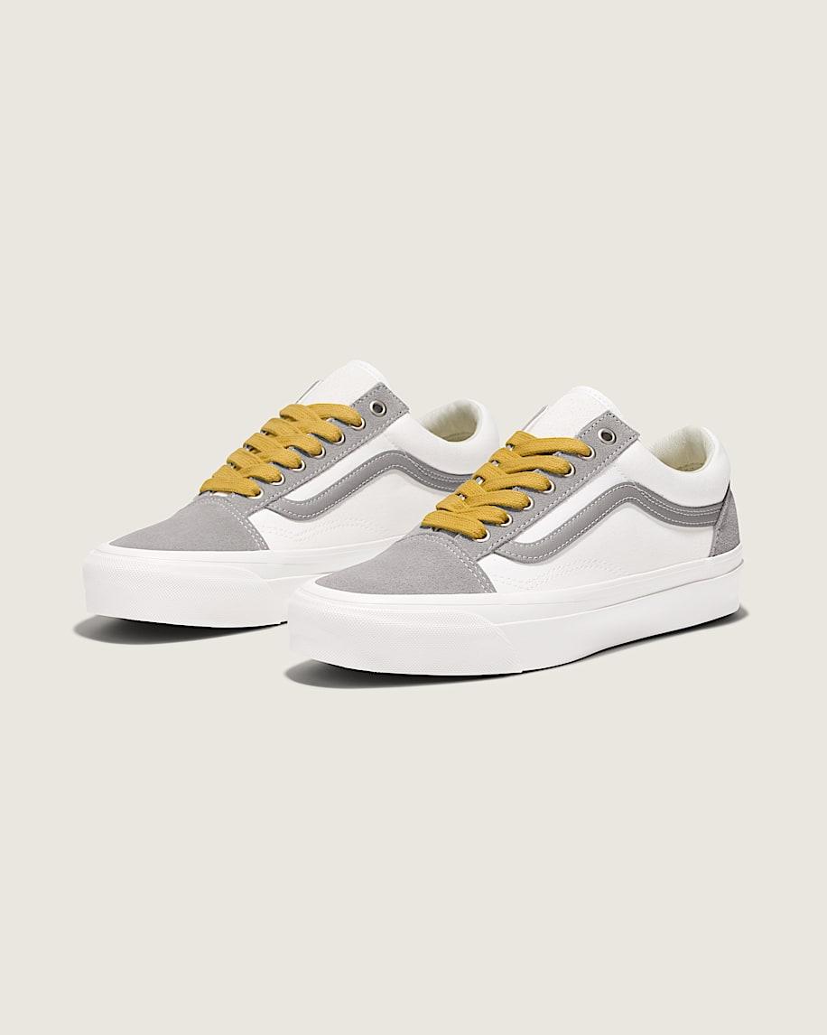 Premium Old Skool Shoe in Grey / Marshmallow White| Vans US Product Image