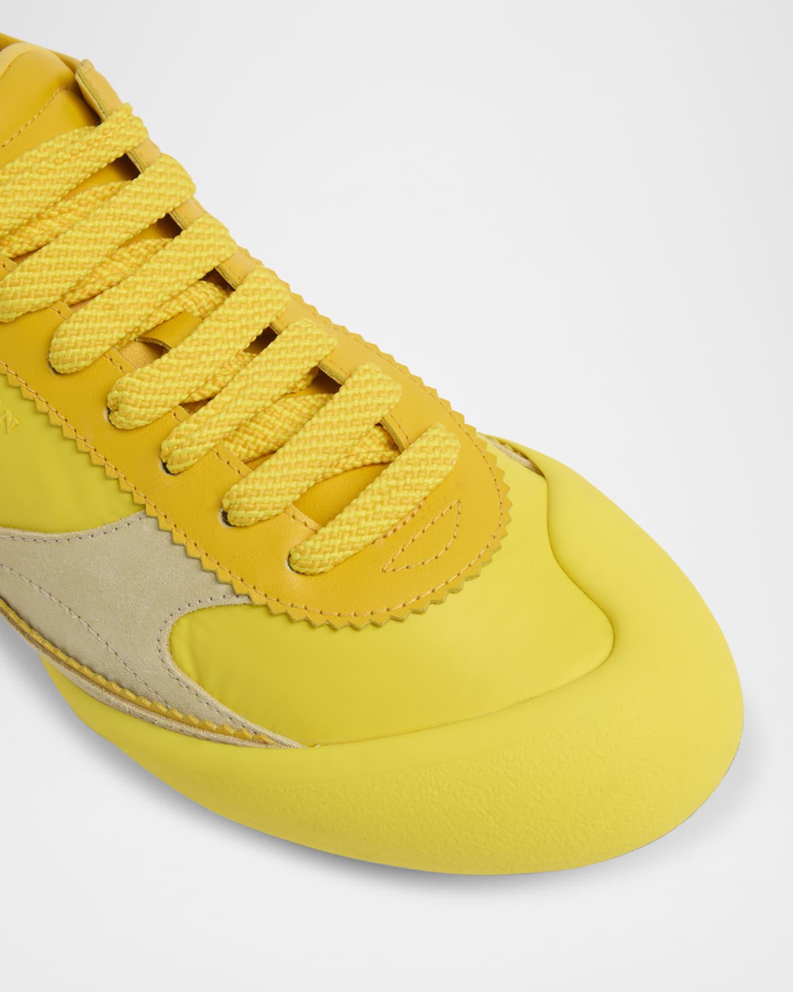 Men's Flexion Nylon and Leather Low-Top Sneakers Product Image