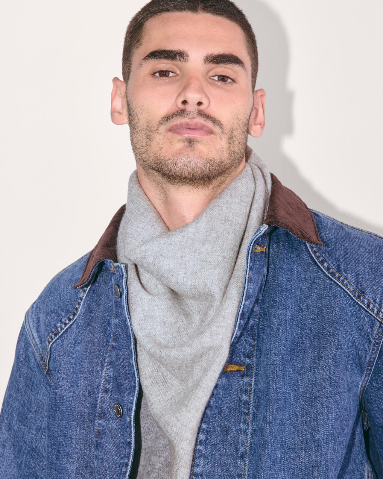 Mens Feather Cashmere Bandana Sweater by Everlane Product Image