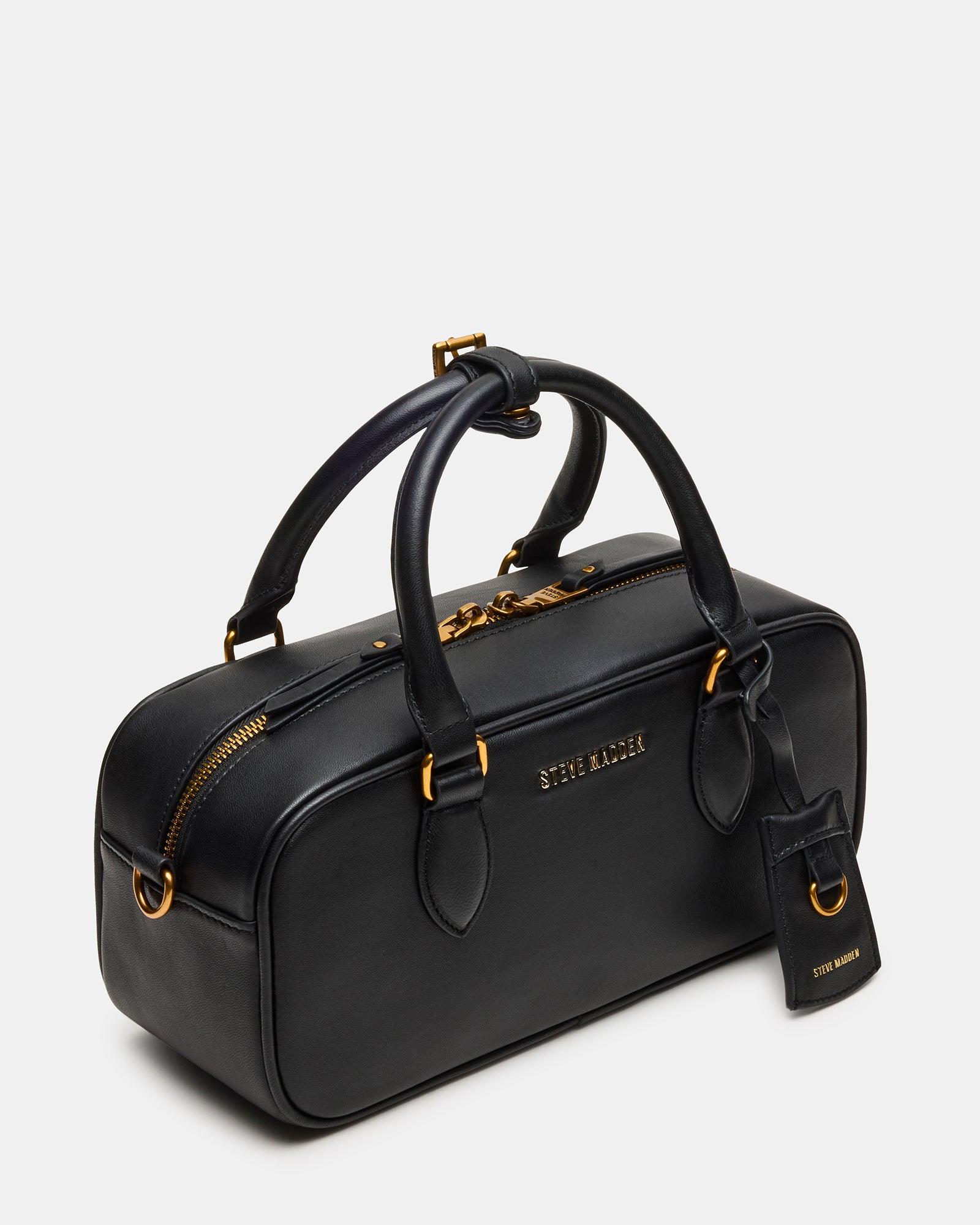 MERIT BAG BLACK LEATHER Female Product Image