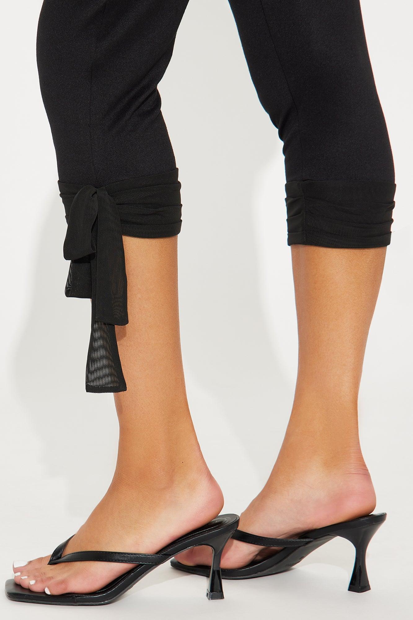 In The Moment Capri Jumpsuit - Black Product Image