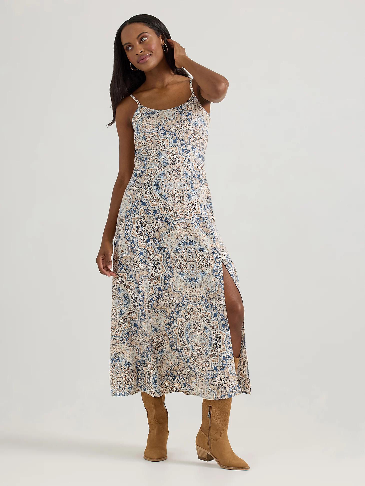 Women's Western Tank Maxi Dress | Women's DRESSES & JUMPSUITS | Wrangler® Product Image