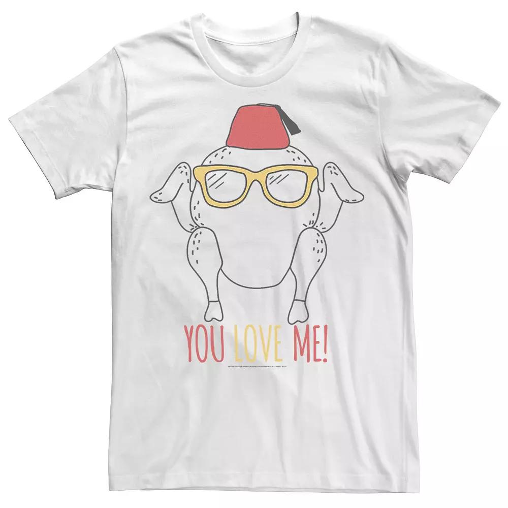 Big & Tall Friends TV Show Turkey "You Love Me!" Tee, Men's,  Product Image