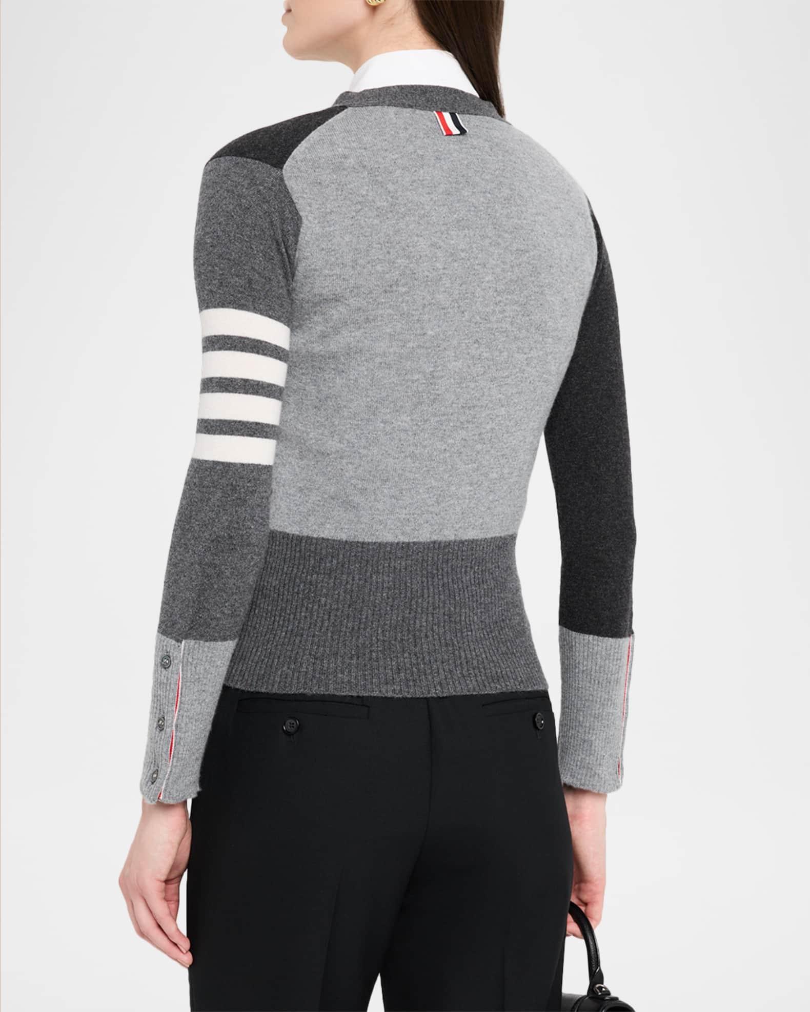 Fun Mix Cashmere V-Neck Cardigan Product Image