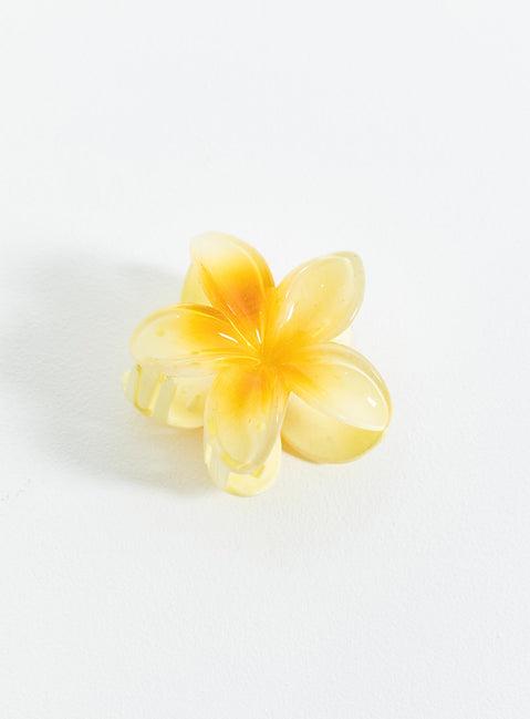 Kadence Hair Clip Yellow Product Image