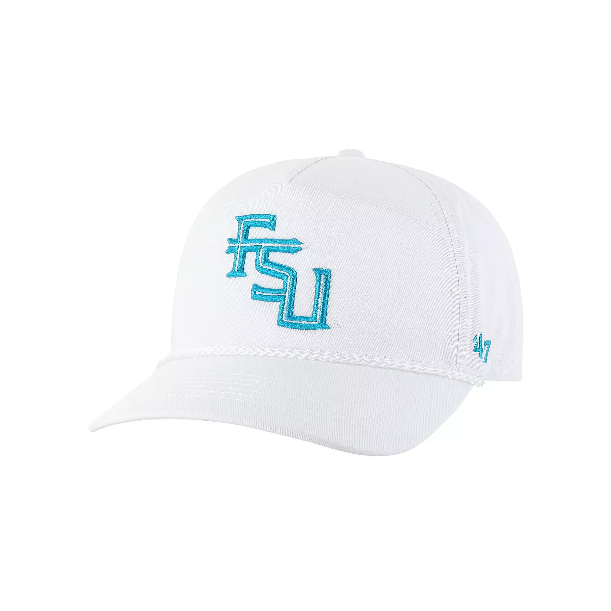 Men's '47 White Florida State Seminoles Rope Hitch Adjustable Hat Product Image
