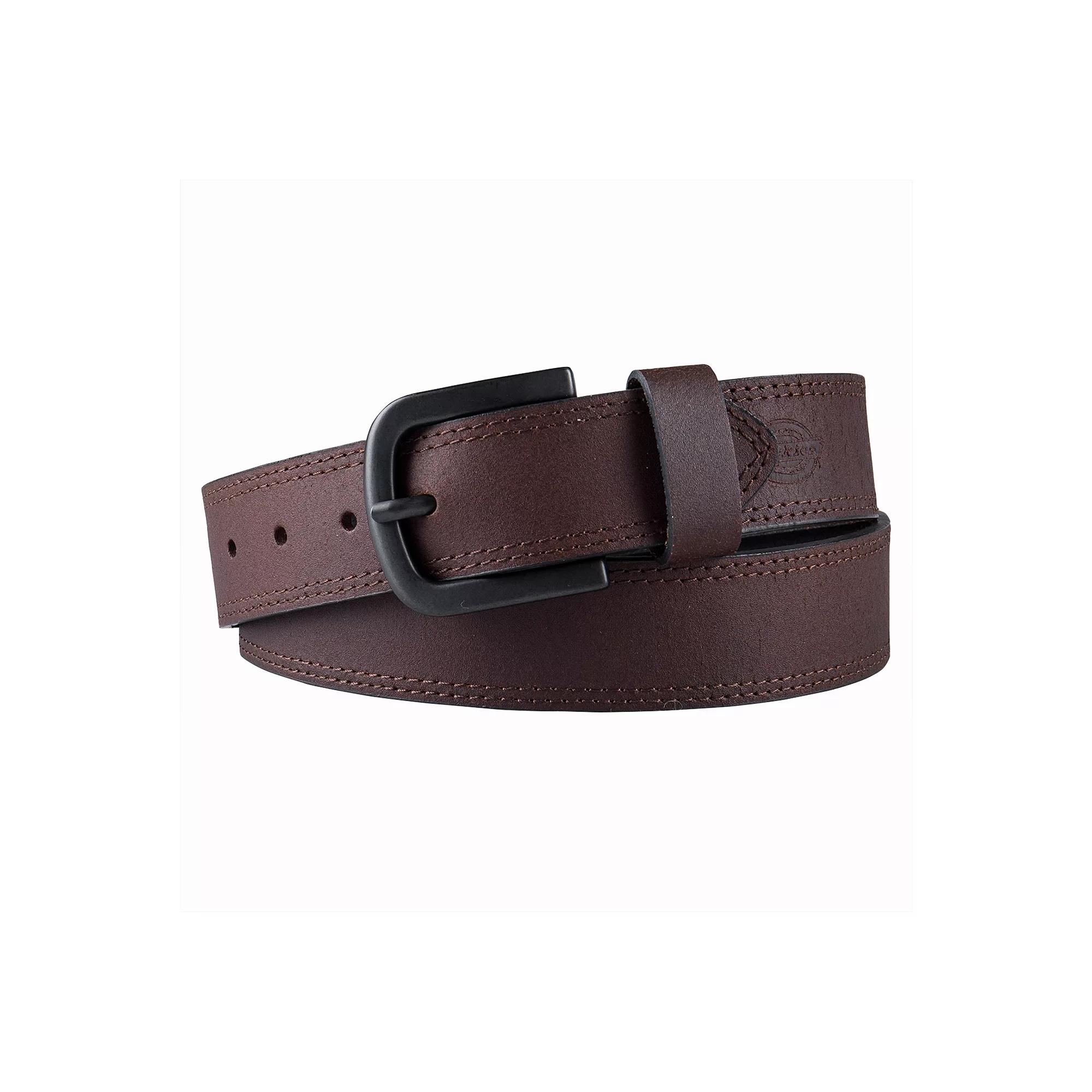 Men's Dickies Casual Leather Belt, Size: Medium, Black Product Image