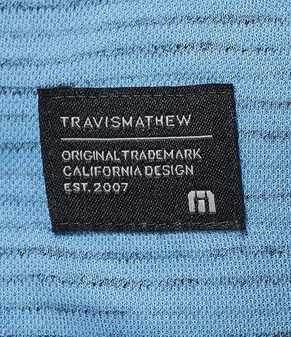 TravisMathew Base Jump Short Sleeve Polo Shirt Product Image