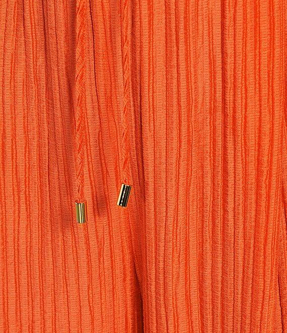 Antonio Melani Coordinating Harley Novelty Crinkle Wide Leg Pants Product Image