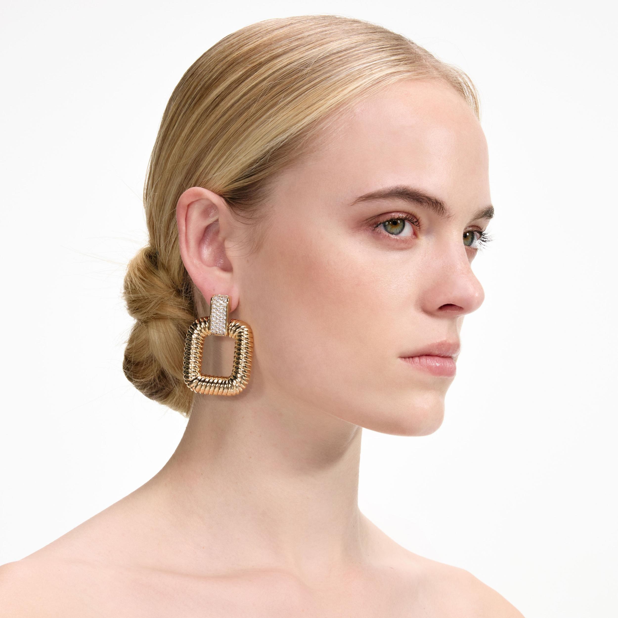 Gold Knocker Earrings Product Image