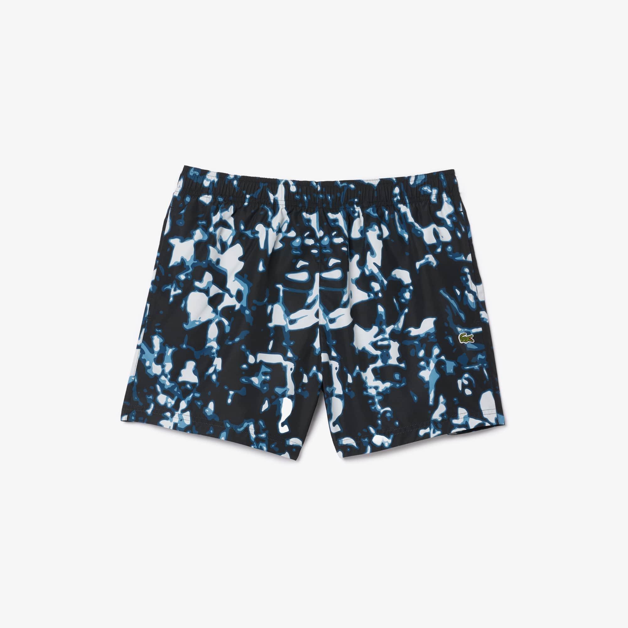Short Printed Swim Trunks Product Image