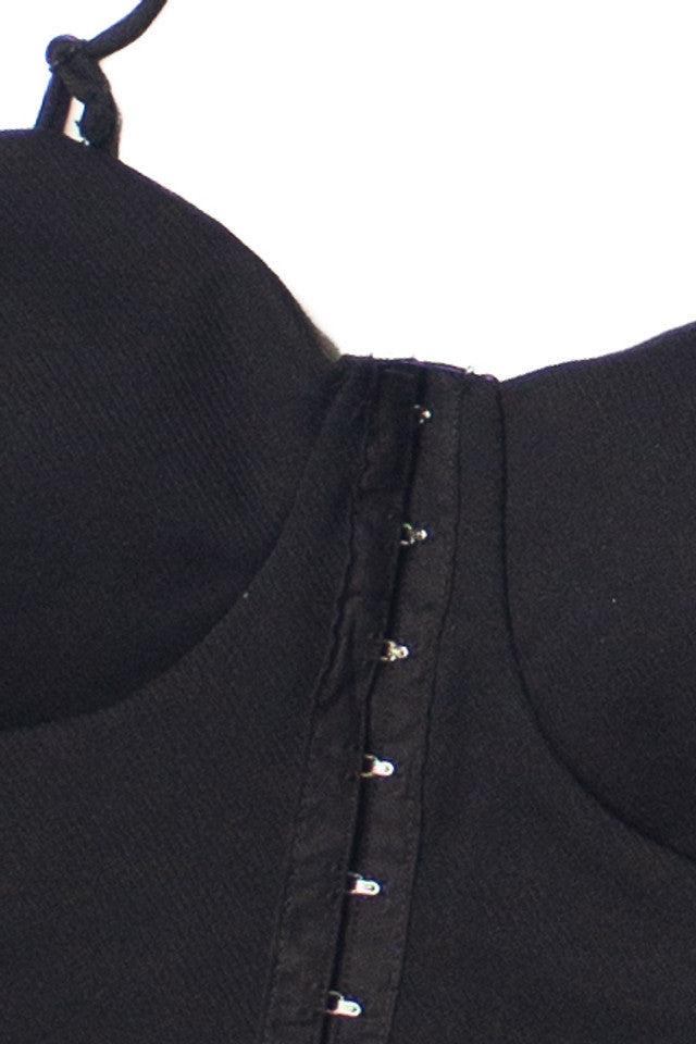 Hook & Eye Bustier Crop Top Product Image