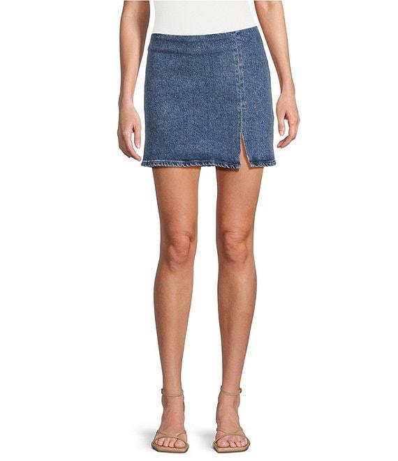 Good American Denim Mini Skirt Product Image