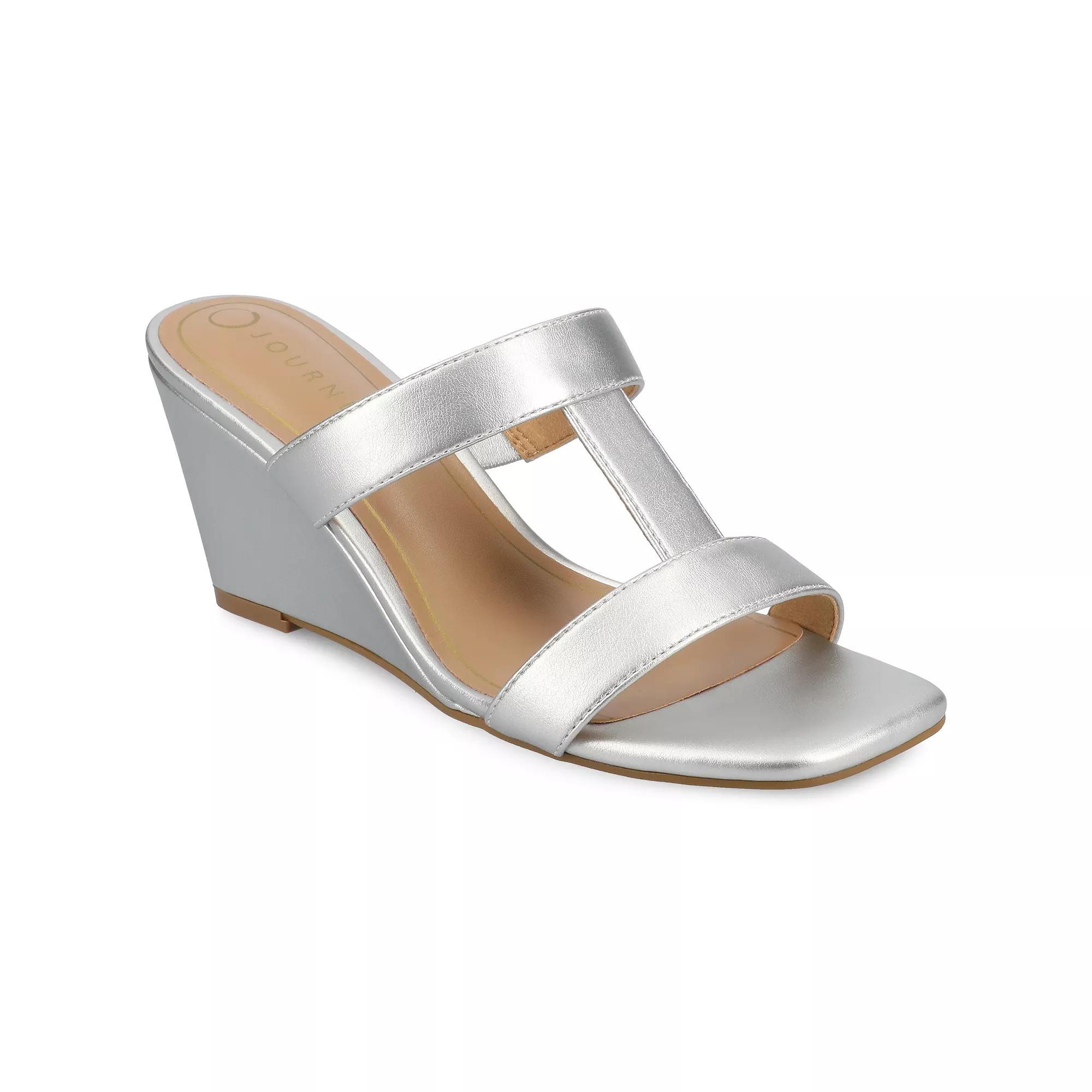 Journee Collection Womens Clodie Wedge Sandal Product Image