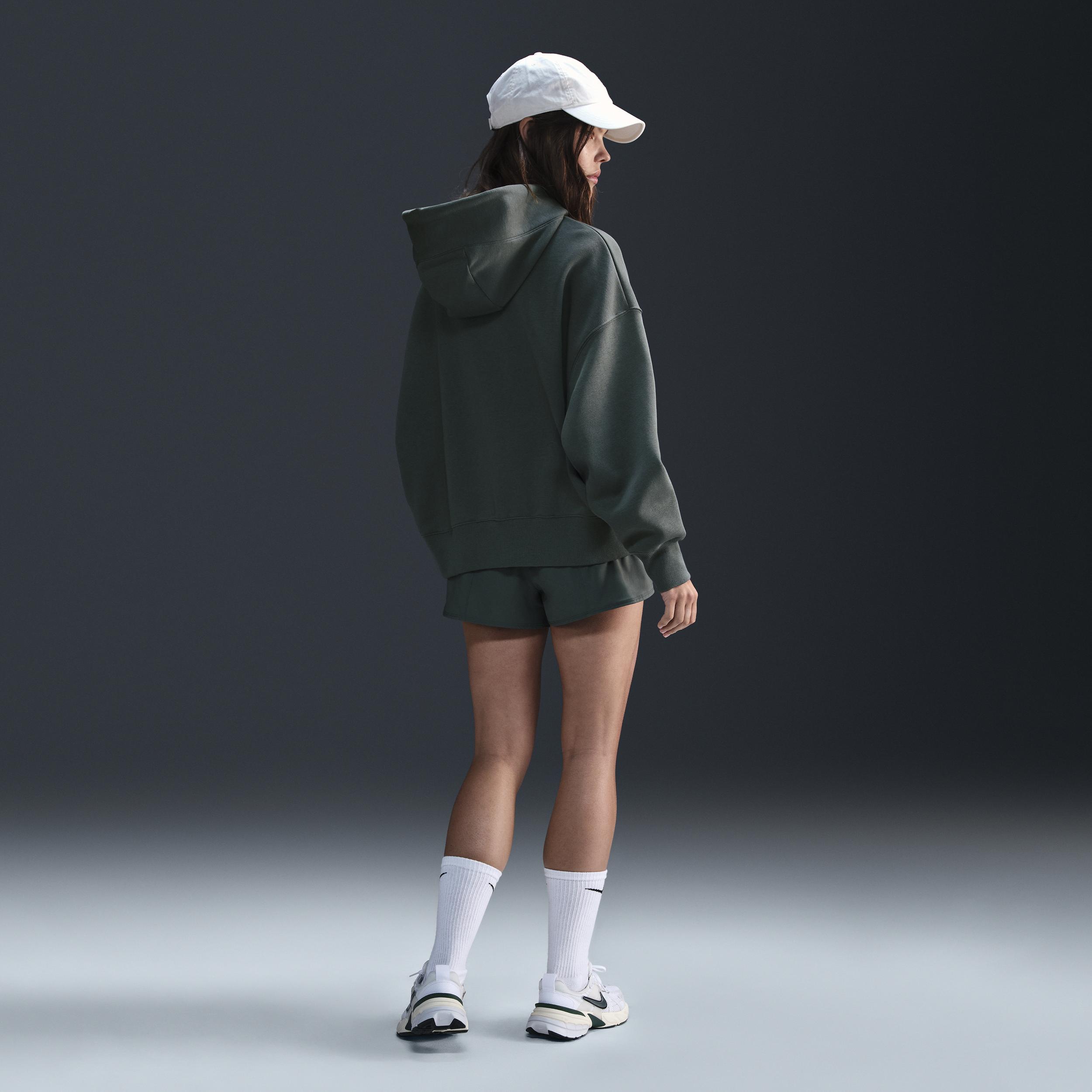 Womens Nike Sportswear Phoenix Fleece Over-Oversized Pullover Hoodie | DQ5858-338 Product Image