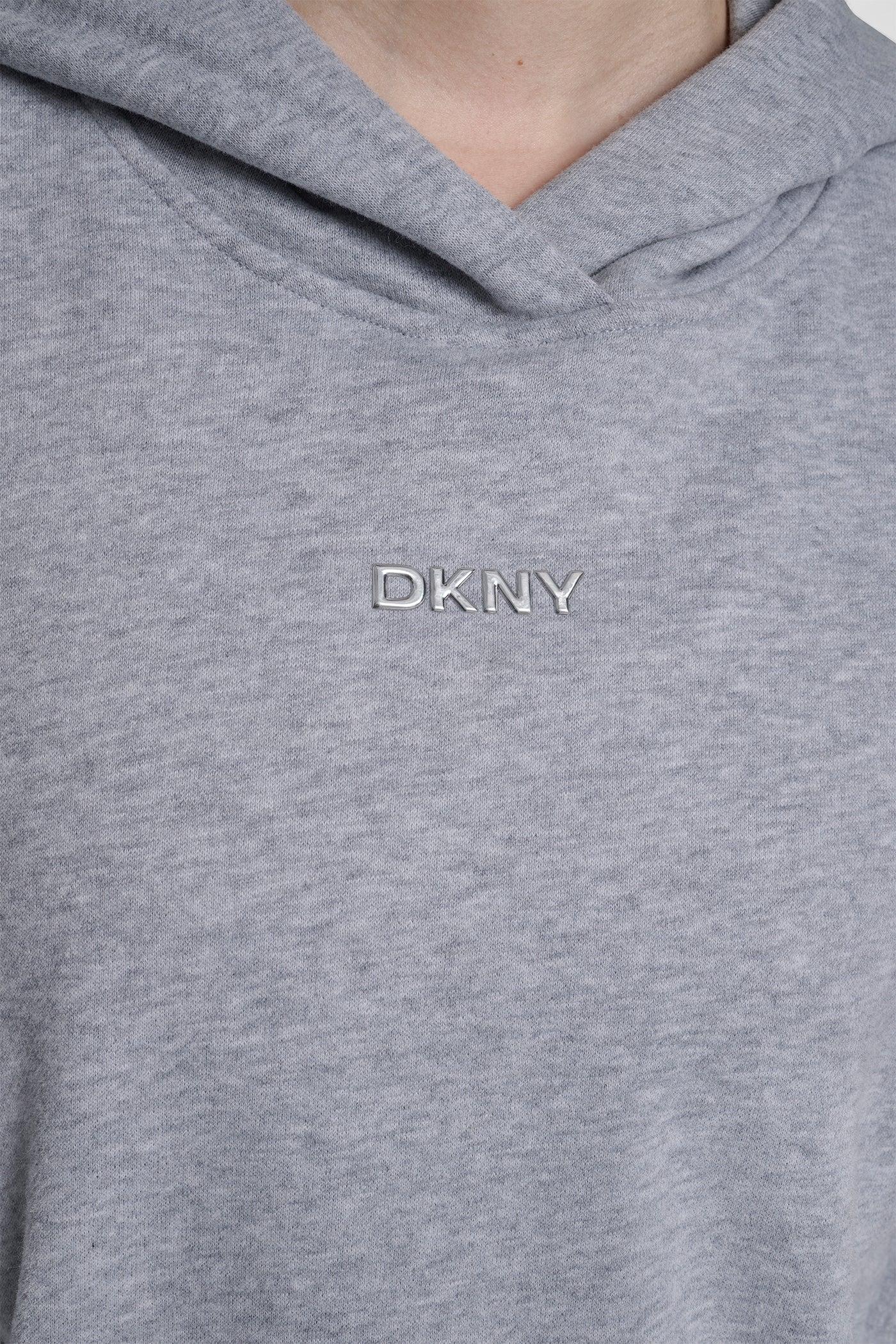 METALLIC BUBBLE LOGO FLEECE DROP SHOULDER HOODIE Product Image