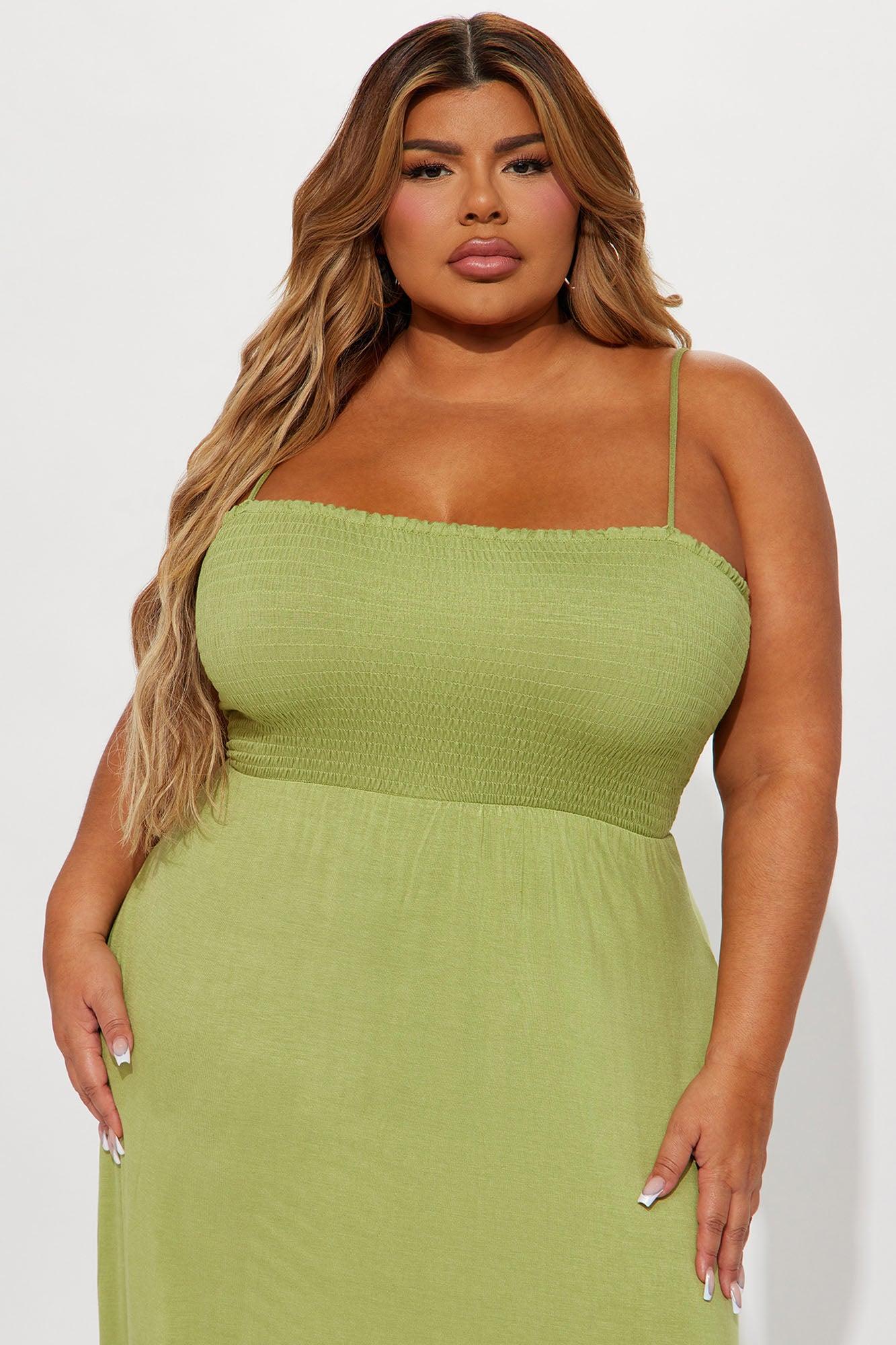 Holly Maxi Dress - Olive Product Image