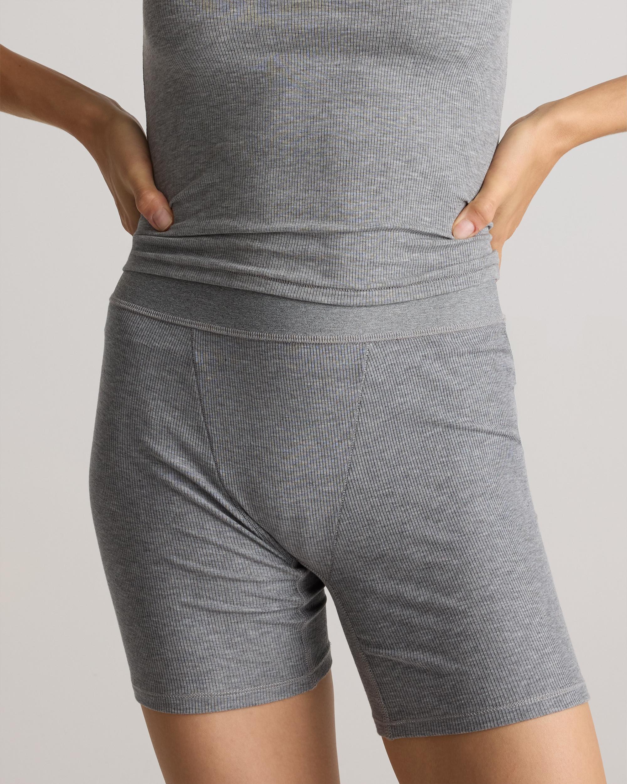 Quince | Women's Tencel Rib Knit Lounge Boxer Size XL Product Image