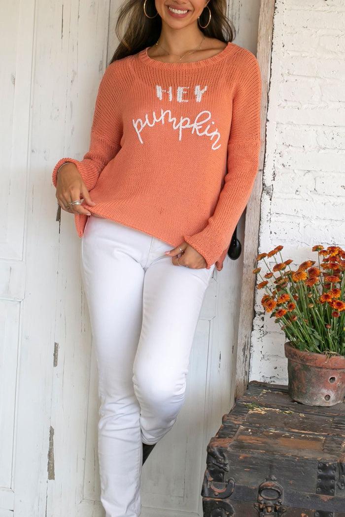 Hey Pumpkin Crew Sweater Product Image