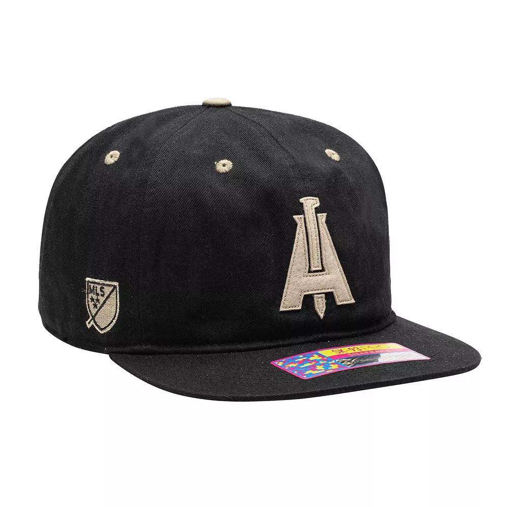 Mens Atlanta United FC Black Bankroll Snapback Hat Product Image
