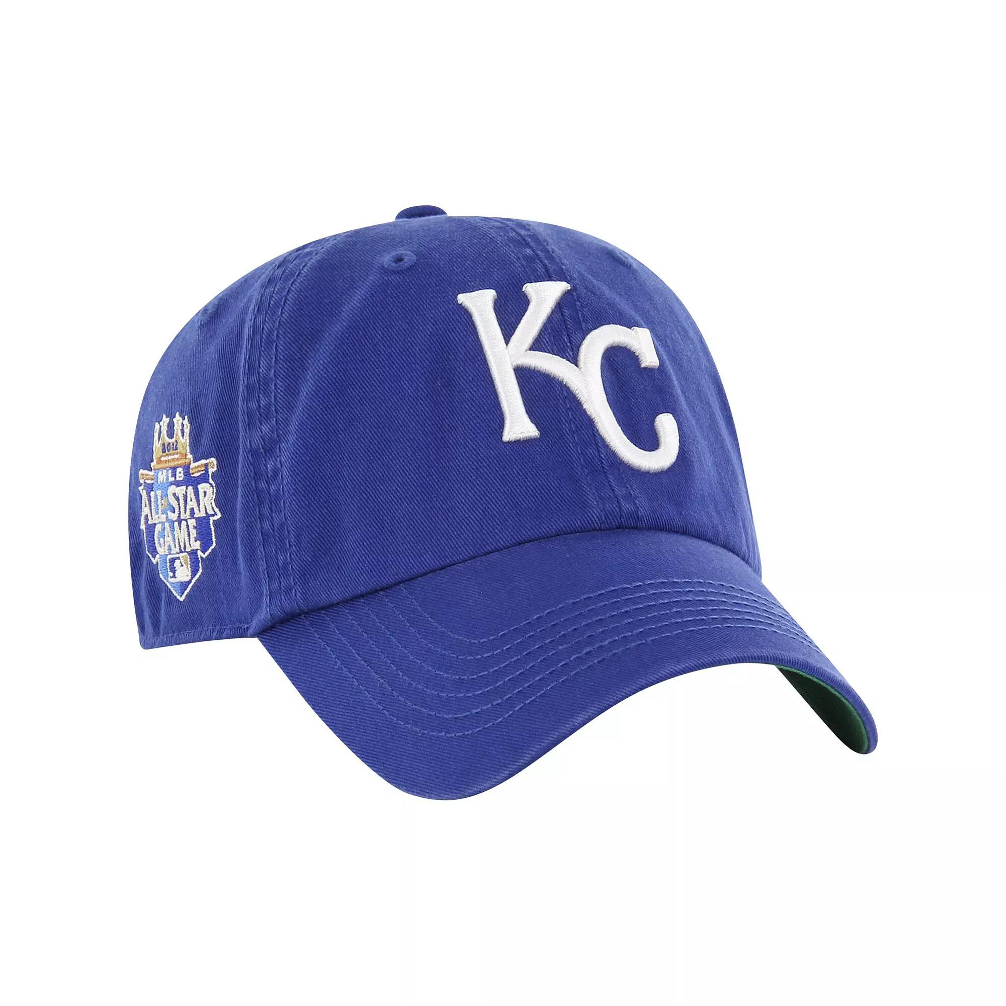 Men's '47 Royal Kansas City Royals Sure Shot Classic Franchise Fitted Hat,  Product Image