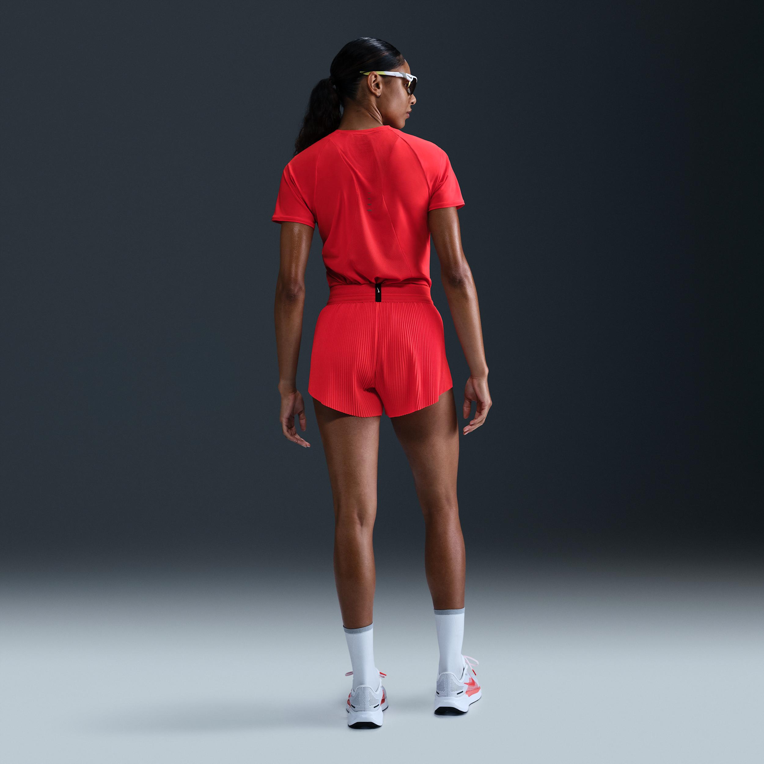 Nike Women's AeroSwift Dri-FIT ADV Mid-Rise 3" Brief-Lined Running Shorts Product Image