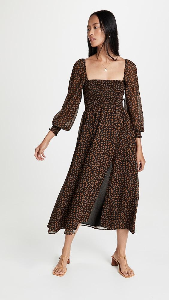 o.p.t Classic Smocked Maxi Dress | Shopbop Product Image