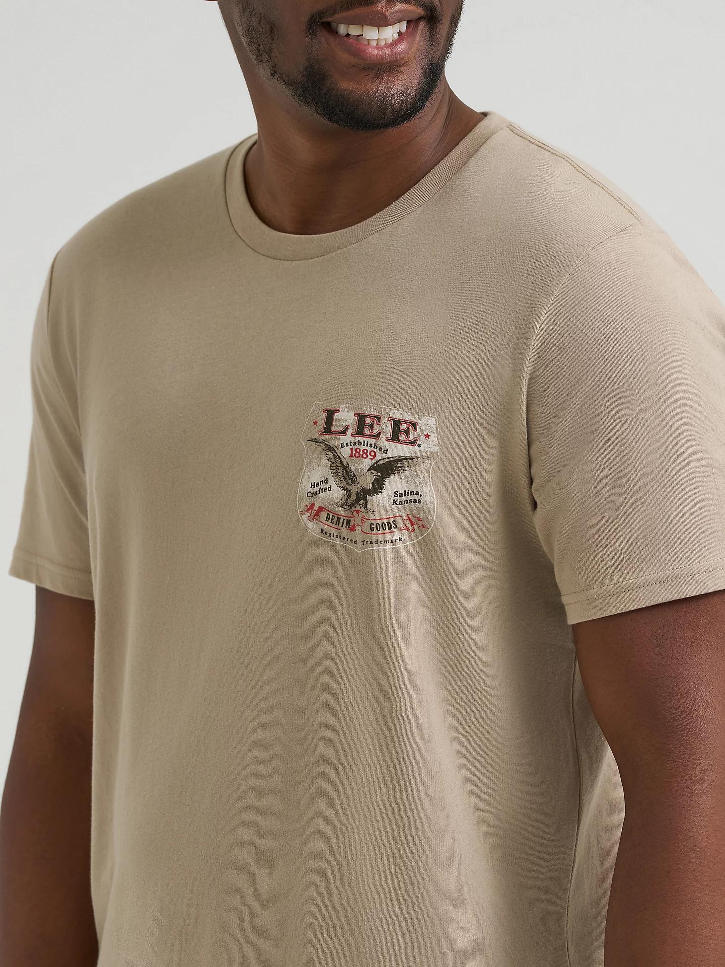 Men's Eagle Logo Graphic Tee | Men's Tops & Tees | Lee® Product Image