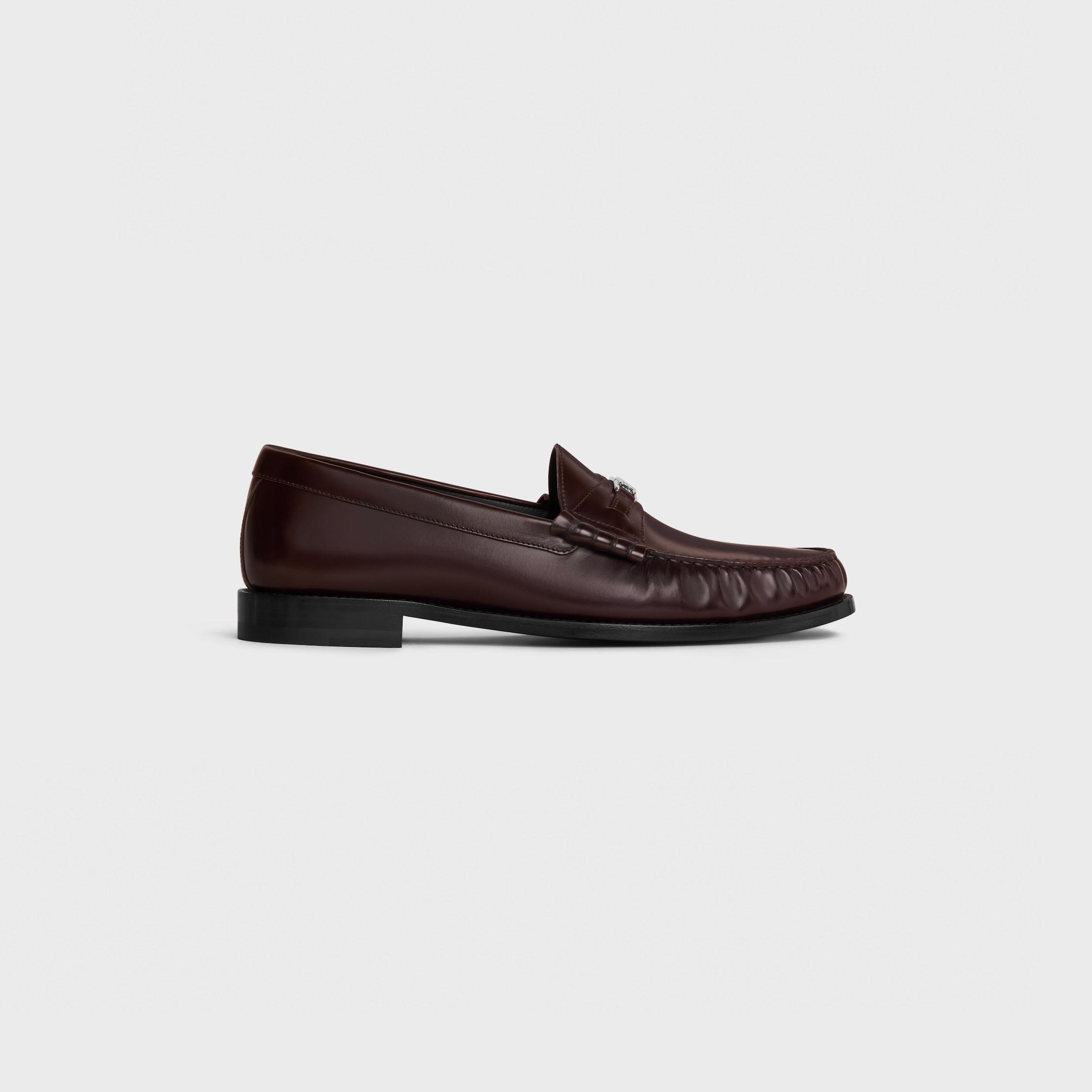 CELINE LUCO Triomphe Loafer in POLISHED BULL Product Image