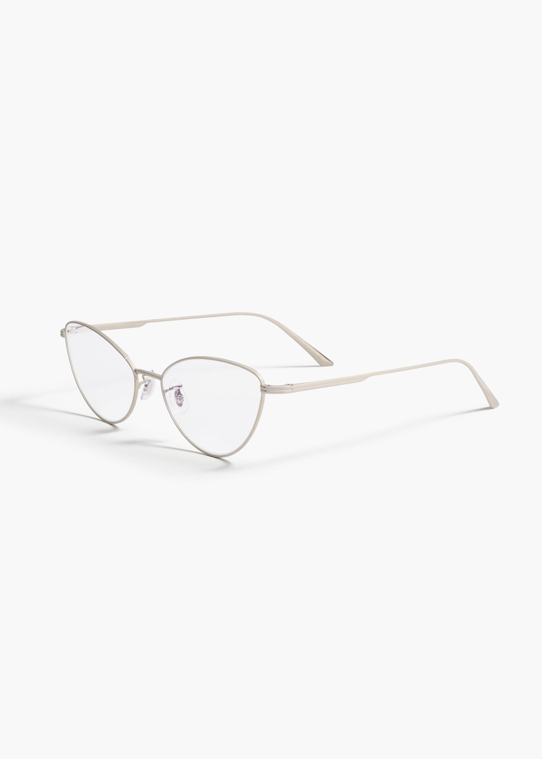 KHAITE x Oliver Peoples 1998RX in Silver Product Image