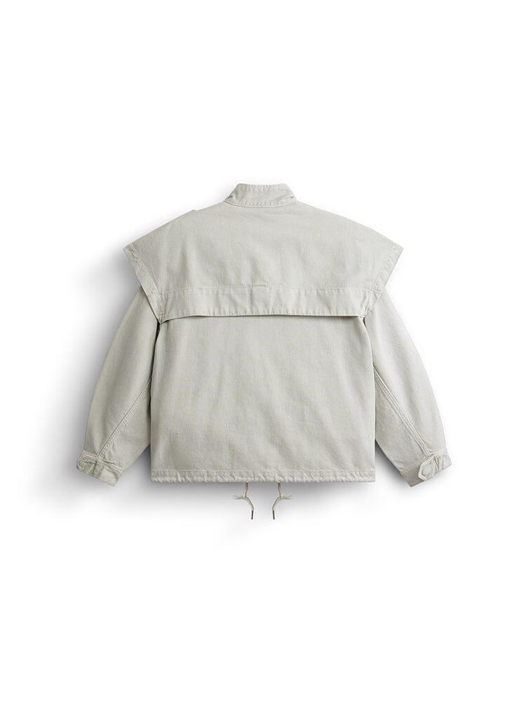 OVERSIZED CTN UTILITY JACKET W Female Product Image