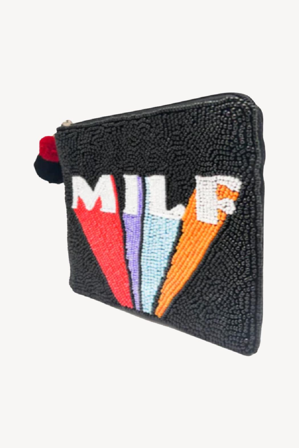 MILF Beaded Pouch Product Image