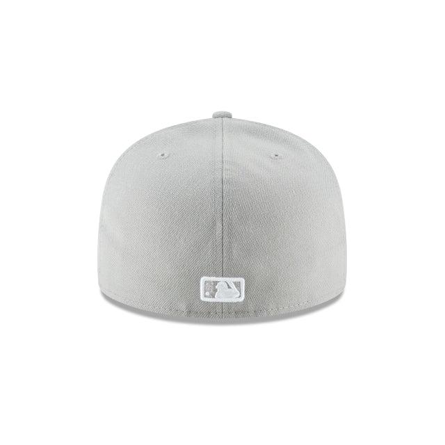 New York Yankees Gray Basic 59FIFTY Fitted Hat Male Product Image